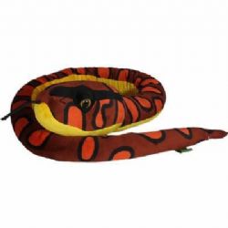PELUCHE BOA CONSTRUCTEUR ROUGE - WILD REPUBLIC